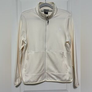 The North Face Off-White Full-Zip Jacket